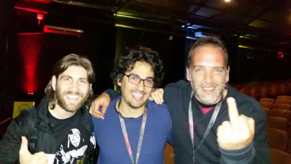 Hackan, Joaquín y Javier en la Ekoparty